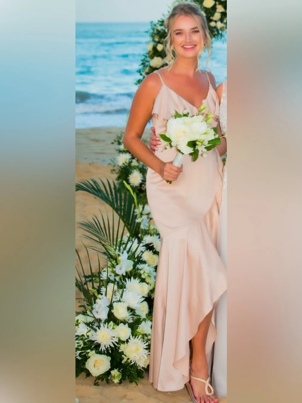 SUPER SATIN ROWAN DRESS